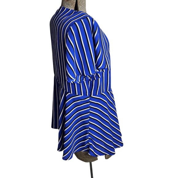 Torrid Striped Blouse 1X - Picture 5 of 8